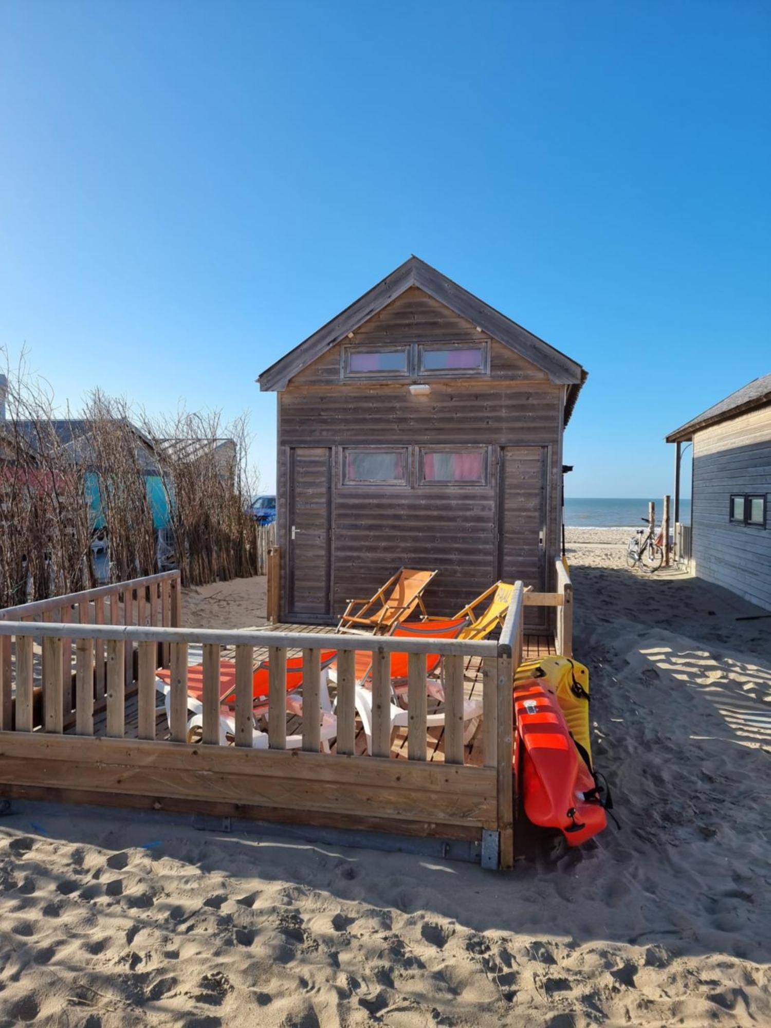 Strandvakantiehuisjes Katwijk Katwijk aan Zee Kültér fotó
